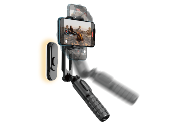 Handheld Gimbal Shake Proof Tripod Selfie Stick