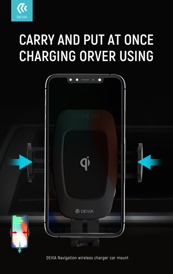 Magnetic-Wireless-Charger Car-Mount8