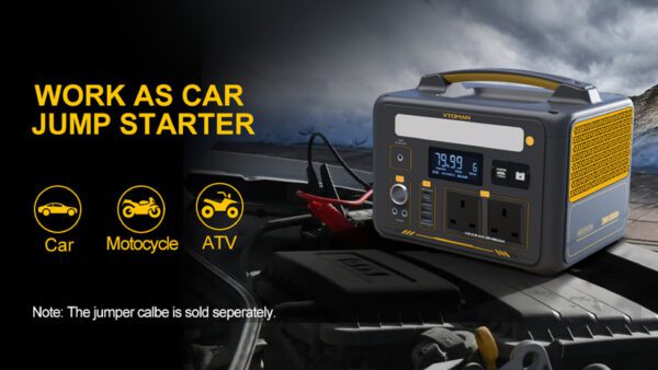 VTOMAN Jump 600X Portable Power Station - Image 3