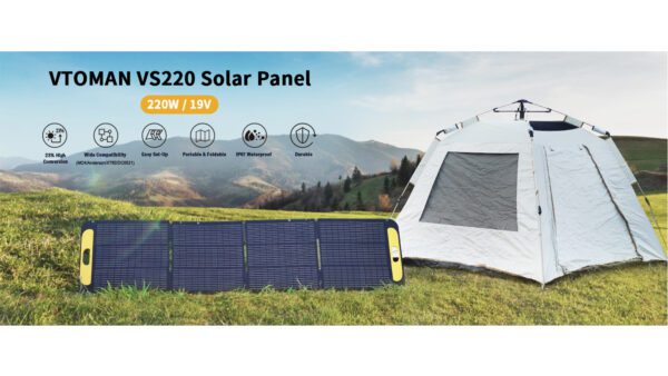 VTOMAN V200 200W Solar Panel - Image 5