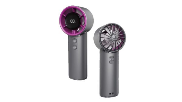 Handheld fan with digital display in the middle(Y26G)