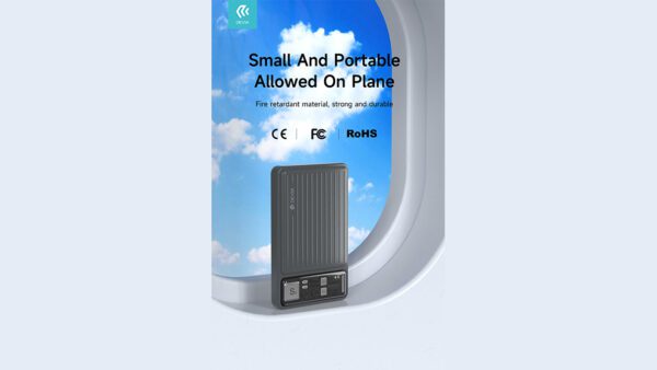 10000mAh 22.5W Power Bank With Dual Cables - Image 5