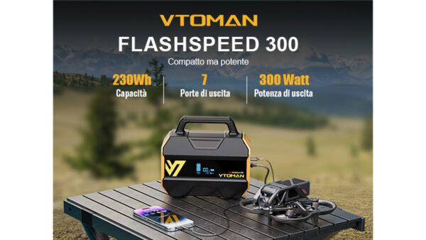 VTOMAN FlashSpeed 300W Portable Power Station - Image 6