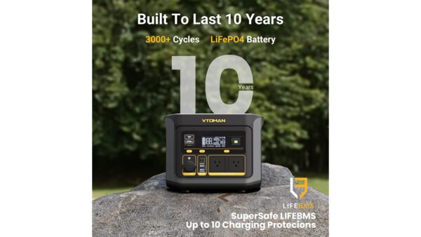 VTOMAN FlashSpeed 1000W Portable Power Station - Image 3