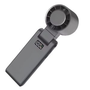 Folding Handheld Fan - Gray