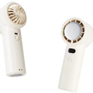 High-Speed Handheld Fan with Cooling Pad