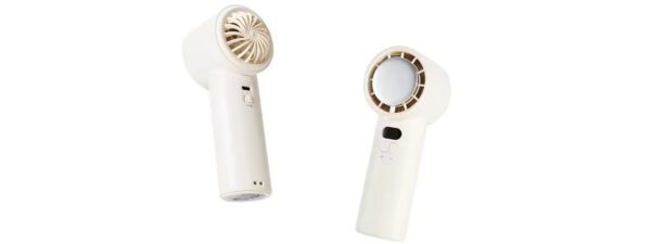 High-Speed Handheld Fan with Cooling Pad