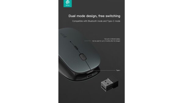 2.4G Wireless Dual Mode Mouse - Image 6