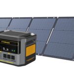 VTOMAN FlashSpeed 1000W Portable Power Station + VTOMAN 200W Foldable Portable Solar Panel