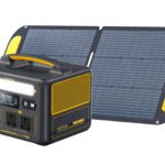 VTOMAN Jump 600X Portable Power Station + VTOMAN 110W Foldable Portable Solar Panel