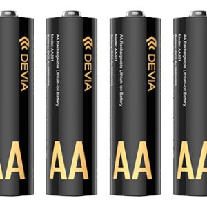 Ultra14 Smart Rechargeable AA Lithium Battery (4PCS)