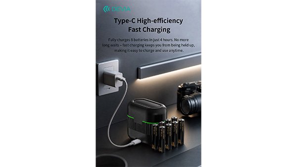Ultra17 AAA Battery Charging Case Kit 8PCS | GaraMart - Image 7