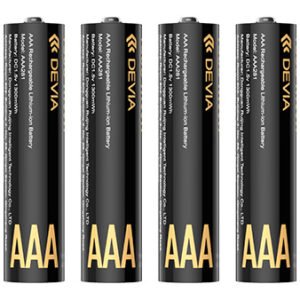 Ultra15 Smart Rechargeable AAA Lithium Battery (4PCS)