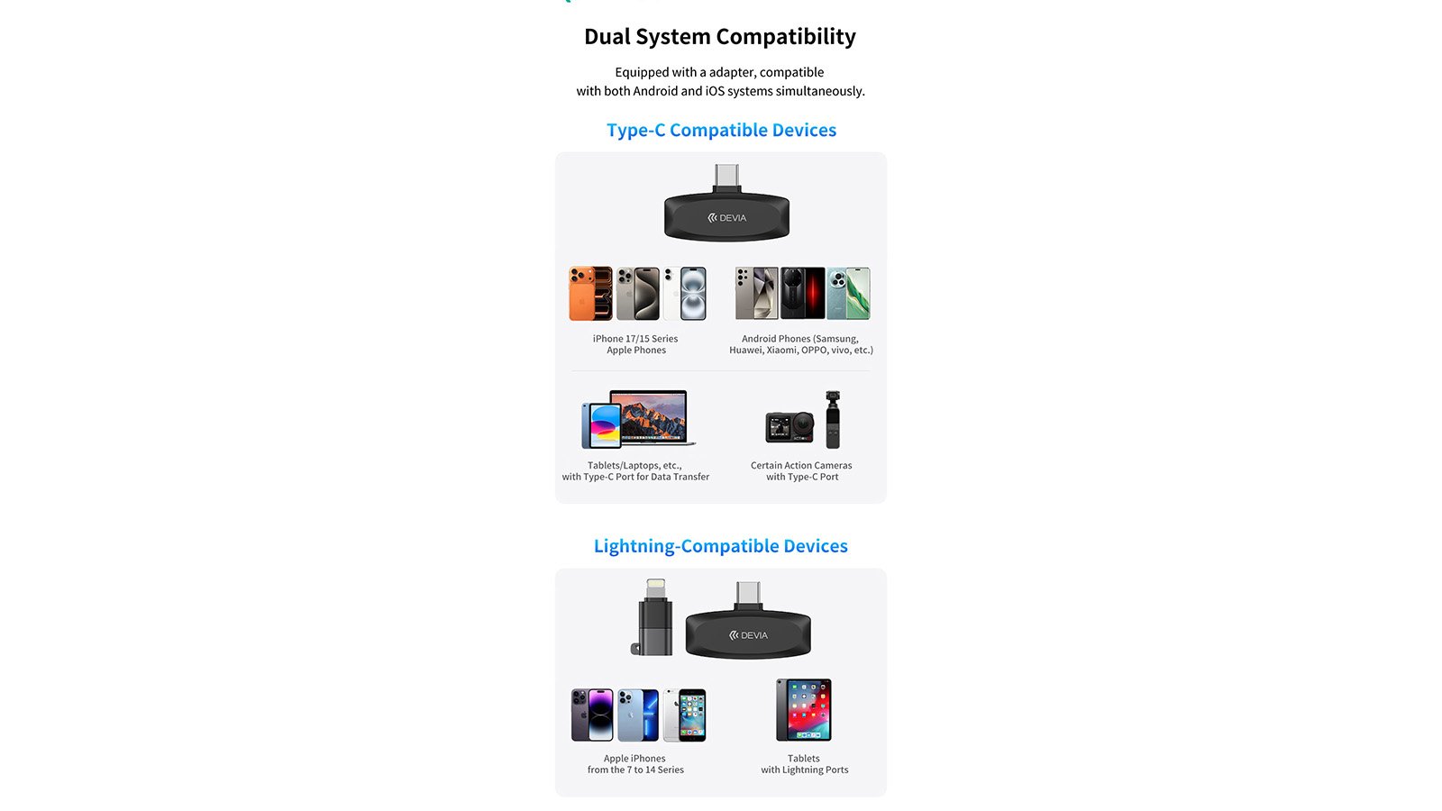 Lite1 2 In 1 wireless Microphones - Image 3